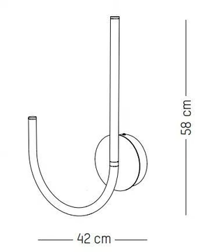 UNSEEN - LED brass and polycarbonate wall lamp by Petite Friture - view 3